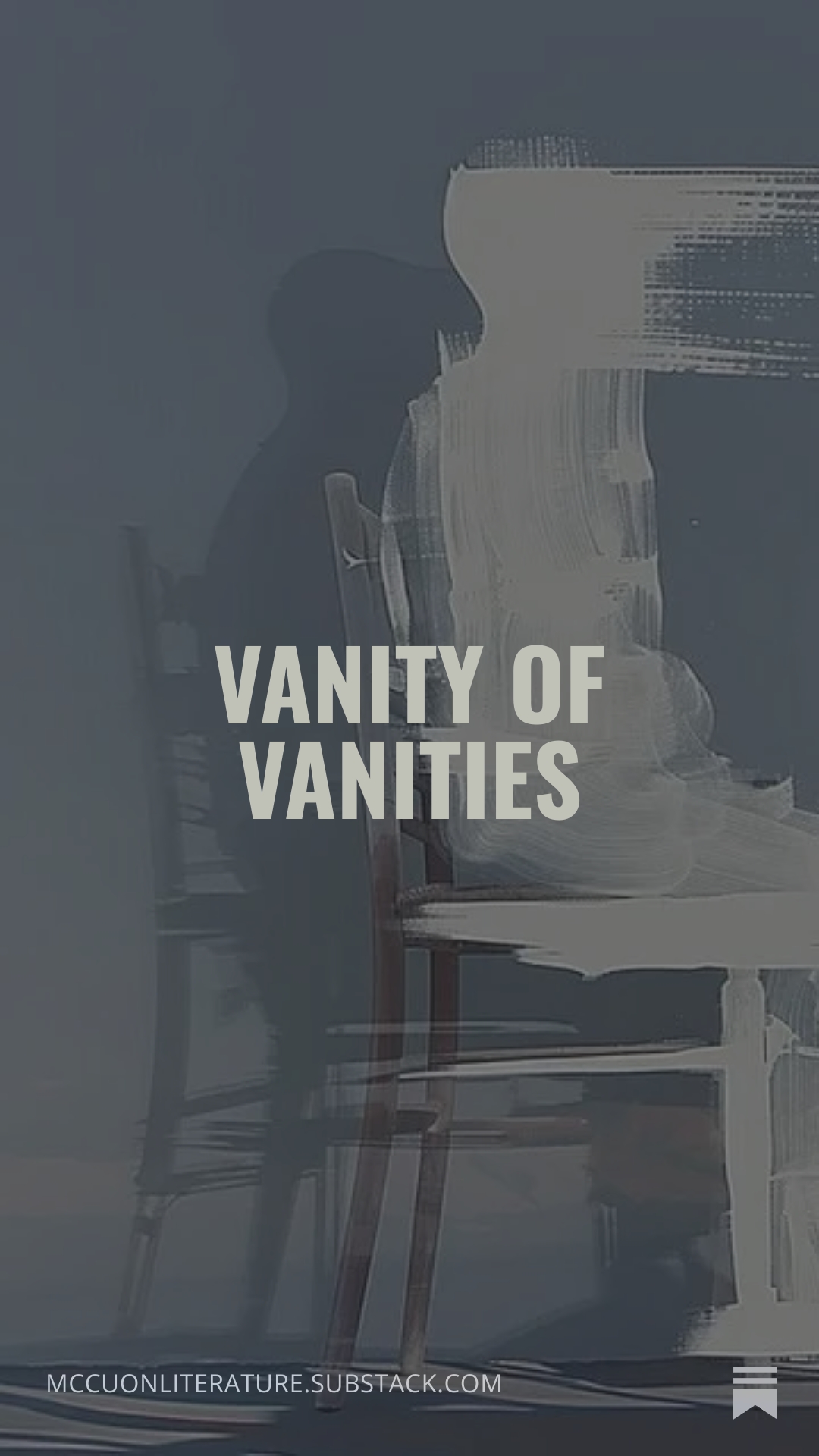 VANITY OF VANITIES